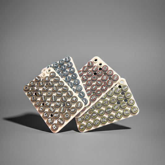 Button Caps - Dual Color for Fanatec Wheels