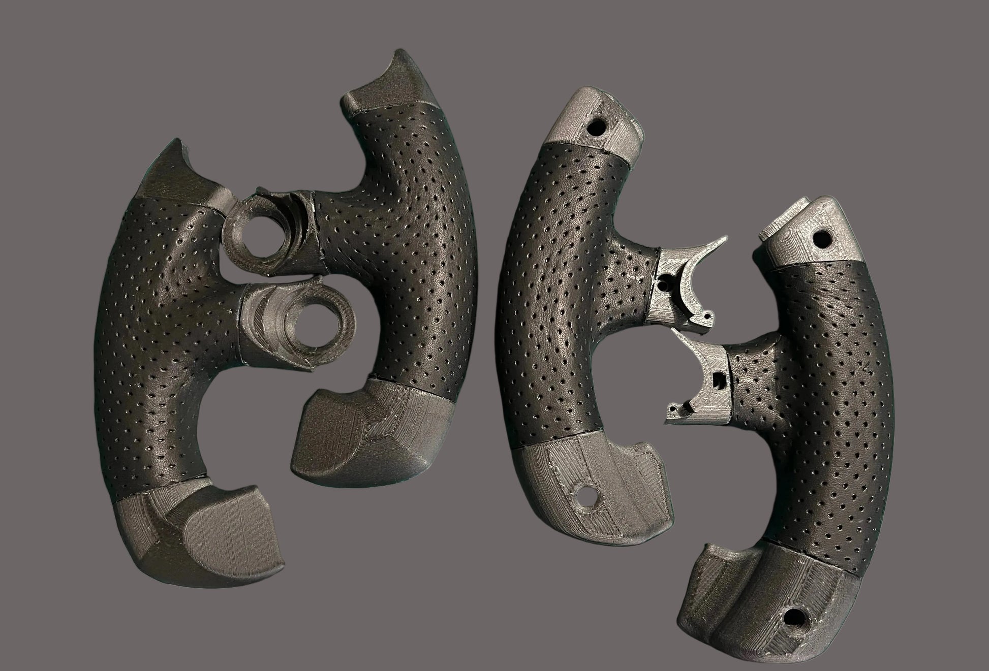 Carbon Fibre 280mm grips for fanatec formula wheel